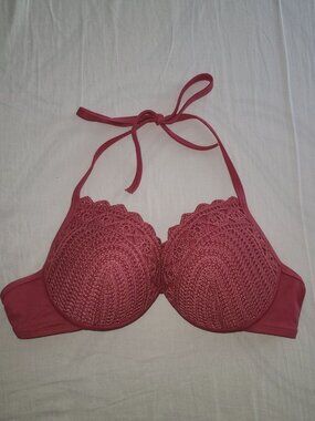 Shade and Shore Crochet Push-up Swim Top